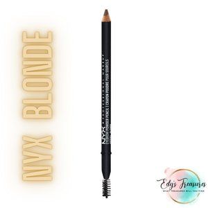 New NYX PROFESSIONAL MAKEUP Eyebrow Powder Pencil, (Blonde)